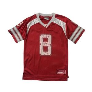 Alabama Crimson Tide Jersey Big Boys Youth L Large Red Colosseum Athletics #8